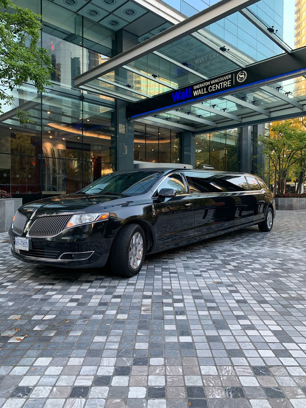 Black Lincoln MKT Stretch Prom Limo Rental Vancouver Xclusive Limousines