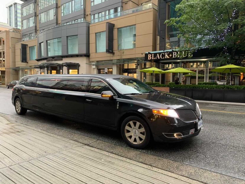 Black Lincoln MKT Stretch Limo Rental Vancouver Xclusive Limousines